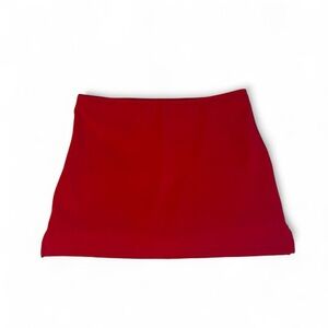 MKM Designs Vibrant Red Mini Skirt